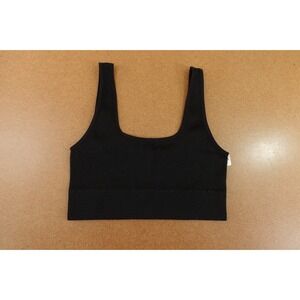 Gap Body Womens Size XS Black Seamless Ribbed Pullover Bralette NWT
